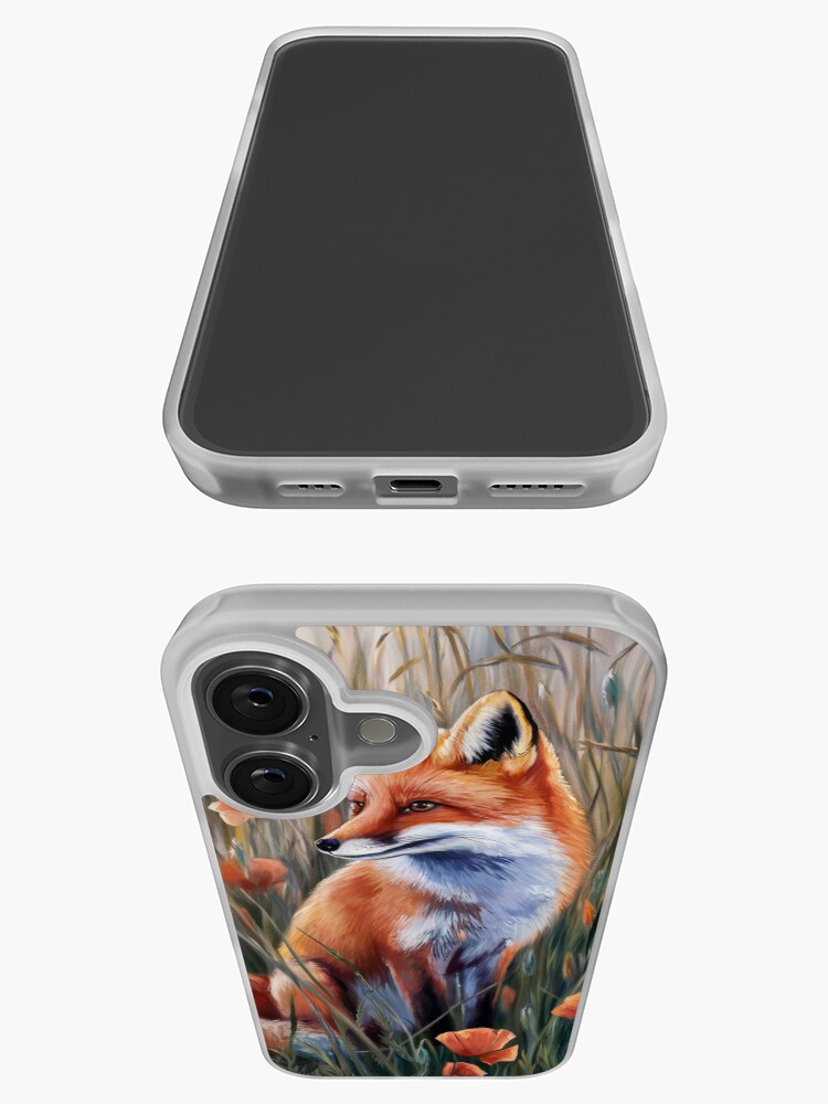 Thumbnail 3 of 5, iPhone Case, Fox In The Field designed and sold by Patricks-Art.
