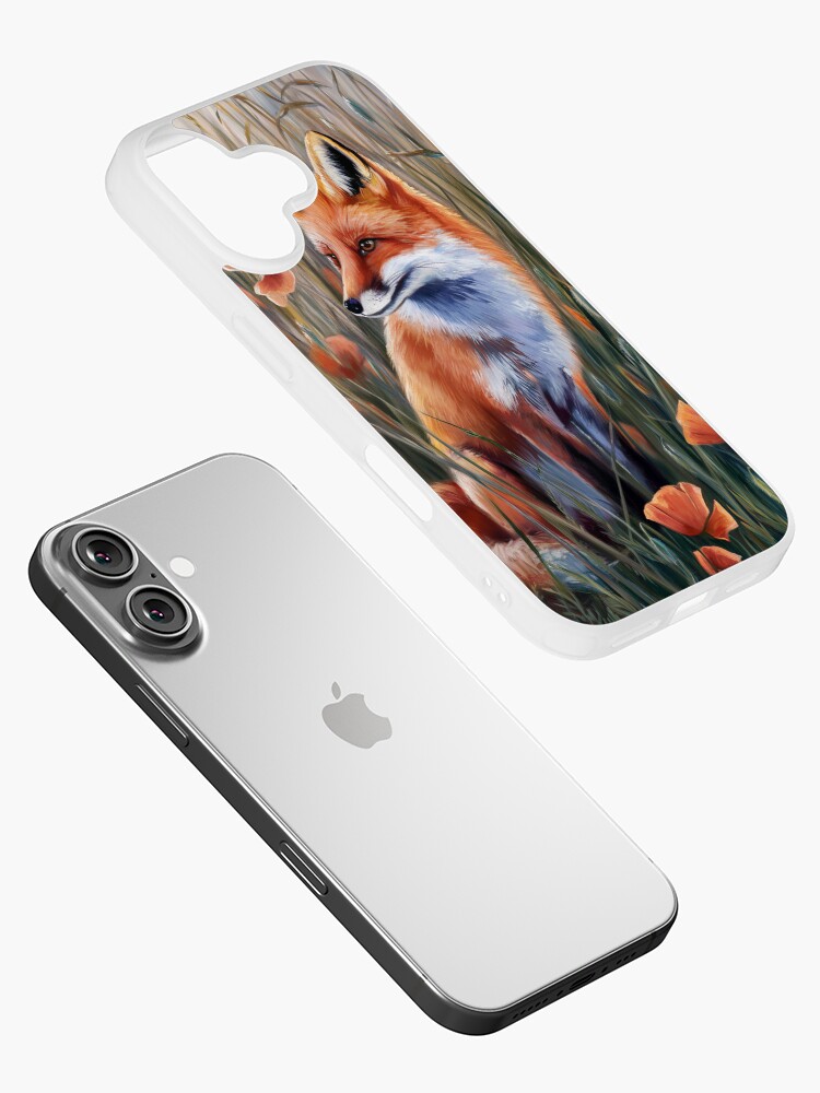 Thumbnail 2 of 5, iPhone Case, Fox In The Field designed and sold by Patricks-Art.