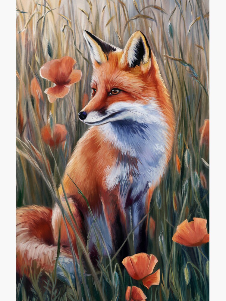 Thumbnail 4 of 4, Samsung Galaxy Phone Case, Fox In The Field designed and sold by Patricks-Art.