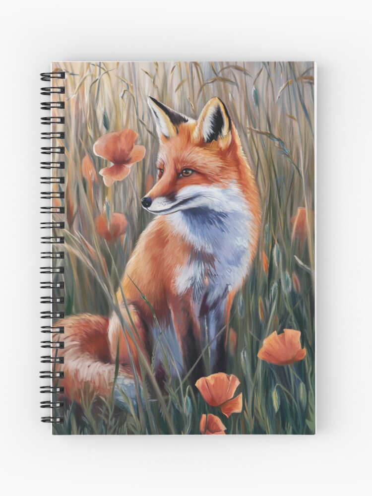 Thumbnail 1 of 3, Journal, Fox In The Field designed and sold by Patricks-Art.