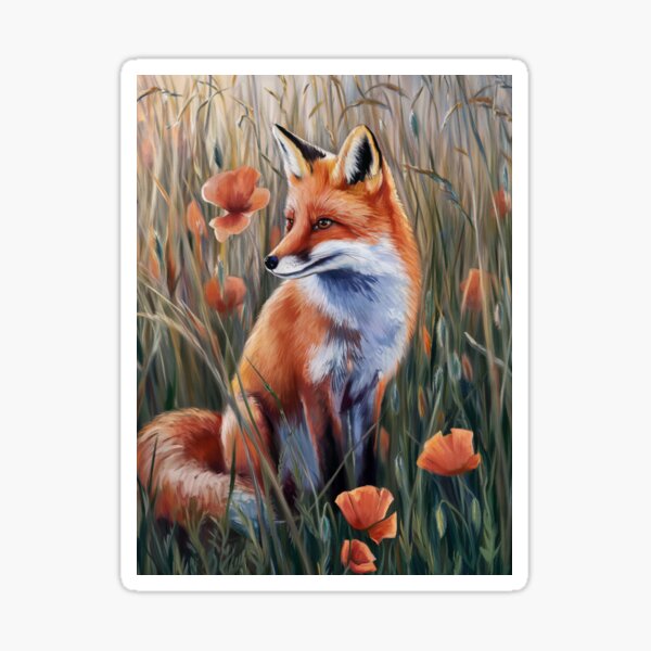 Item preview, Fox In The Field designed and sold by Patricks-Art.