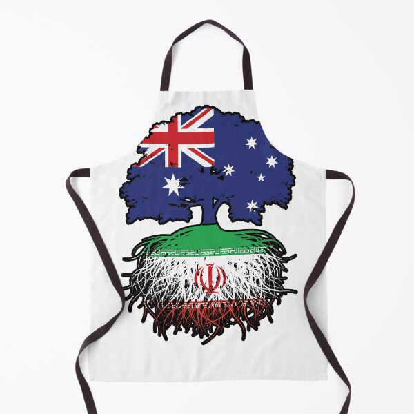 Item preview, Iran Iranian Australian Australia Tree Roots Flag designed and sold by FlagX.