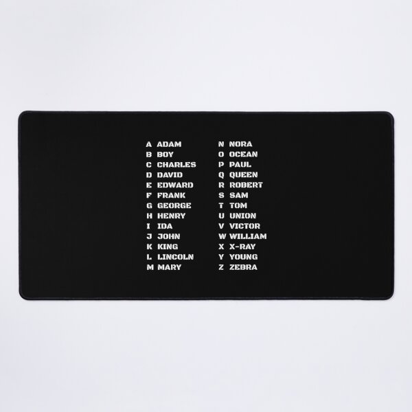 Item preview, Police Alphabet Understanding Law Enforcement Terminology Black-White designed and sold by AnnSign.