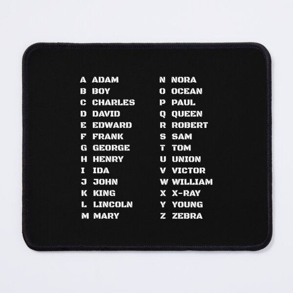Item preview, Police Alphabet Understanding Law Enforcement Terminology Black-White designed and sold by AnnSign.