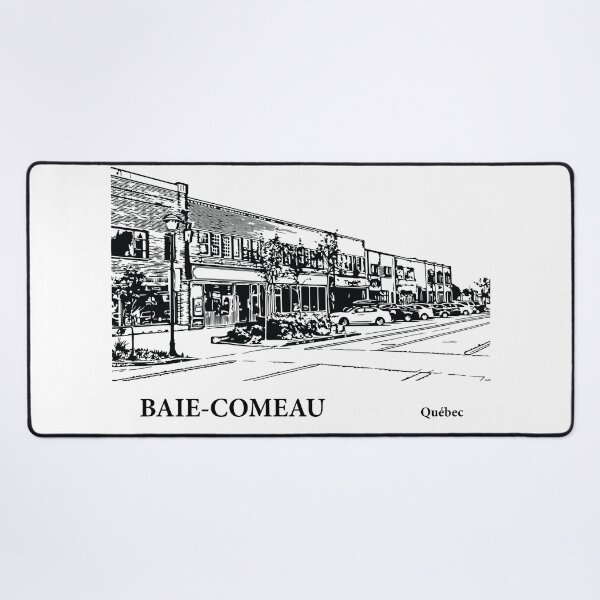 Item preview, Baie-Comeau Québec designed and sold by Lakeric Cityscapes.