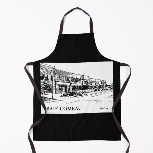 Aperçu de l'œuvre Baie-Comeau Québec créée et vendue par Lakeric Cityscapes.