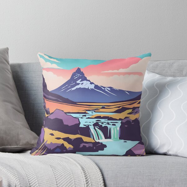 Aperçu de l'œuvre Islande créée et vendue par ColorArtByEric.