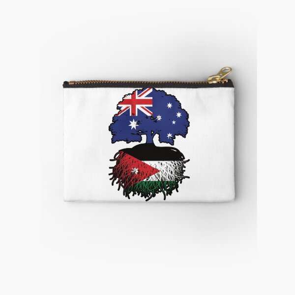 Item preview, Jordan Jordanian Australian Australia Tree Roots Flag designed and sold by FlagX.