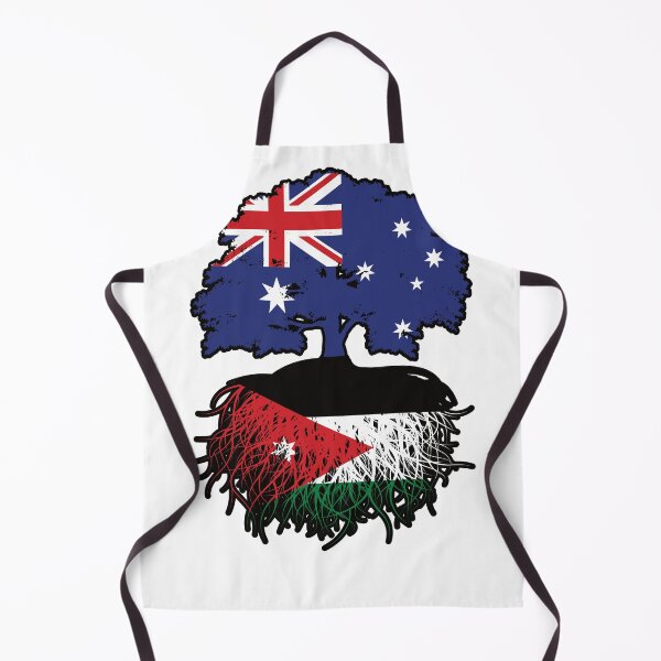 Item preview, Jordan Jordanian Australian Australia Tree Roots Flag designed and sold by FlagX.