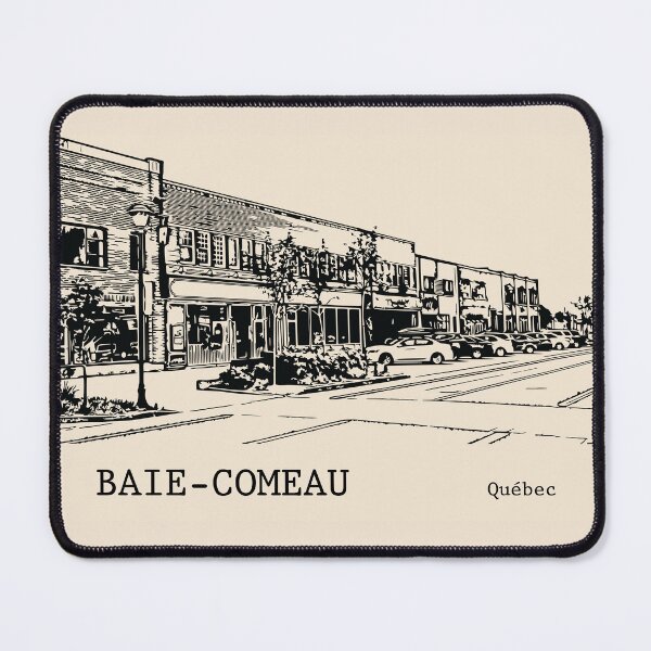 Item preview, Baie-Comeau Québec designed and sold by Lakeric Cityscapes.