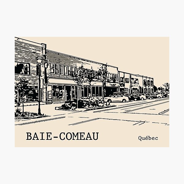 Item preview, Baie-Comeau Québec designed and sold by Lakeric.