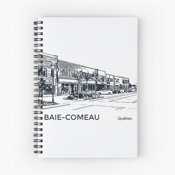 Item preview, Baie-Comeau Québec designed and sold by Lakeric Cityscapes.