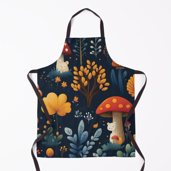 Item preview, A whimsical design that depicts a vibrant autumnal forest scene. designed and sold by HEMRO.