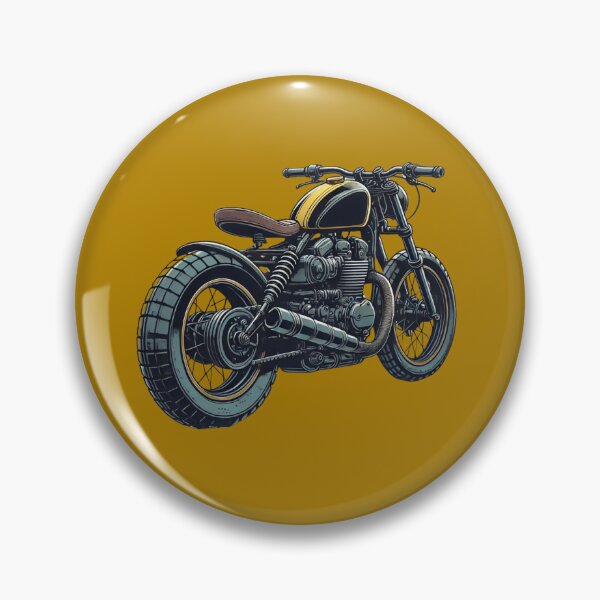 Artikelvorschau, Klassisches Bobber-Motorrad entworfen und verkauft von KaelConcepts.