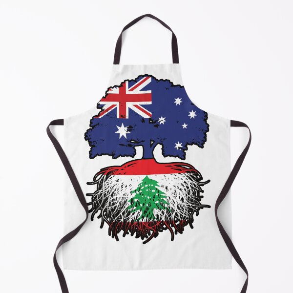 Item preview, Lebanon Lebanese Australian Australia Tree Roots Flag designed and sold by FlagX.