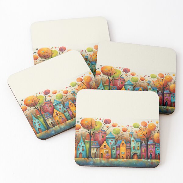 Item preview, Autumn Town  designed and sold by Happy-Karma.