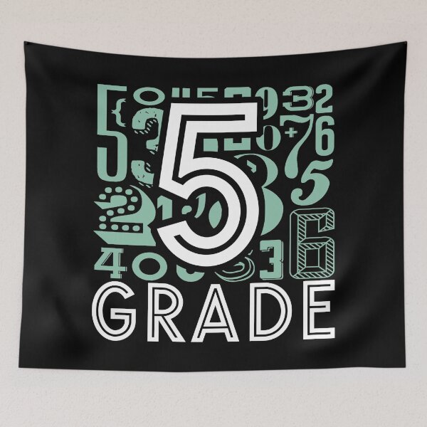 Item preview, 5th Grade Typography Team Fifth Grade Teacher designed and sold by Blok45.