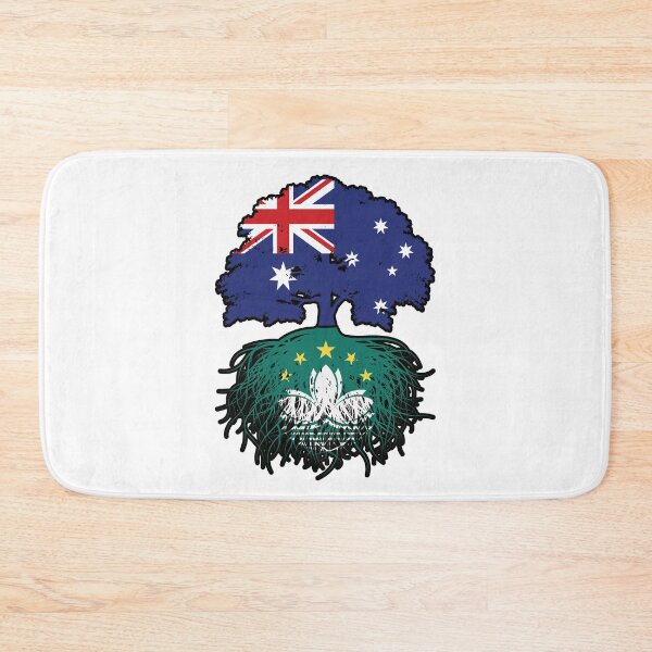 Item preview, Macau Macanese Australian Australia Tree Roots Flag designed and sold by FlagX.