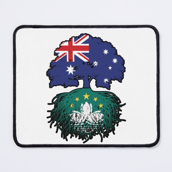 Item preview, Macau Macanese Australian Australia Tree Roots Flag designed and sold by FlagX.