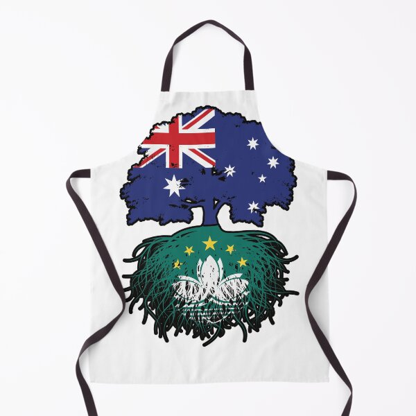 Item preview, Macau Macanese Australian Australia Tree Roots Flag designed and sold by FlagX.