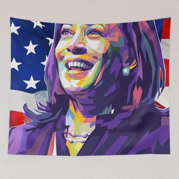 Item preview, Kamala Harris Pop Art Portrait designed and sold by mztgr7.