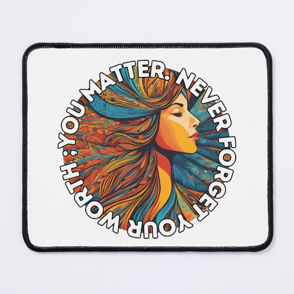 Item preview, You Matter. Never Forget Your Worth. designed and sold by AmethystStreet.