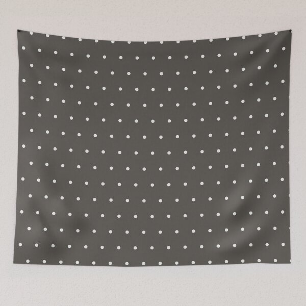 Item preview, Grey Cararra Polka Dot Pattern 6 designed and sold by Vi-Sko.