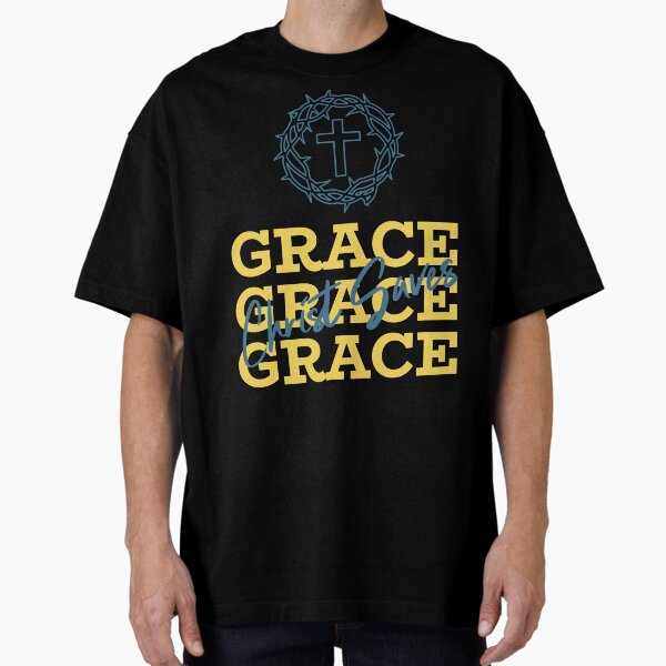 Item preview, Grace, Christ Saves designed and sold by FishProductCo.