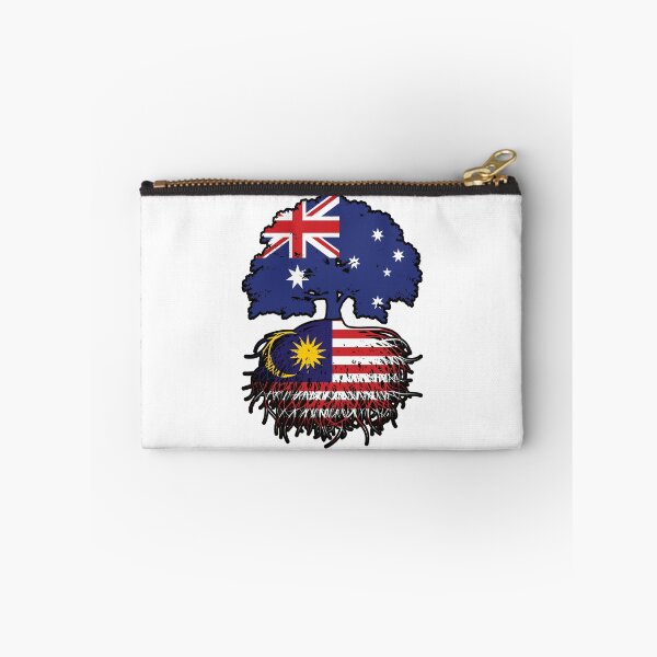 Artikelvorschau, Malaysia Malaysisch Australisch Australien Baum Wurzeln Flagge entworfen und verkauft von FlagX.