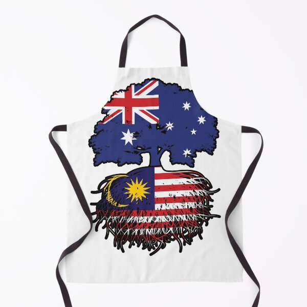 Item preview, Malaysia Malaysian Australian Australia Tree Roots Flag designed and sold by FlagX.