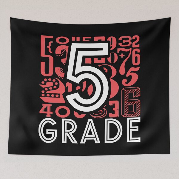 Item preview, 5th Grade Typography Team Fifth Grade Teacher designed and sold by Blok45.