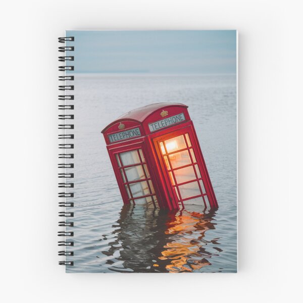 Item preview, Telephone Box In Water designed and sold by Patricks-Art.