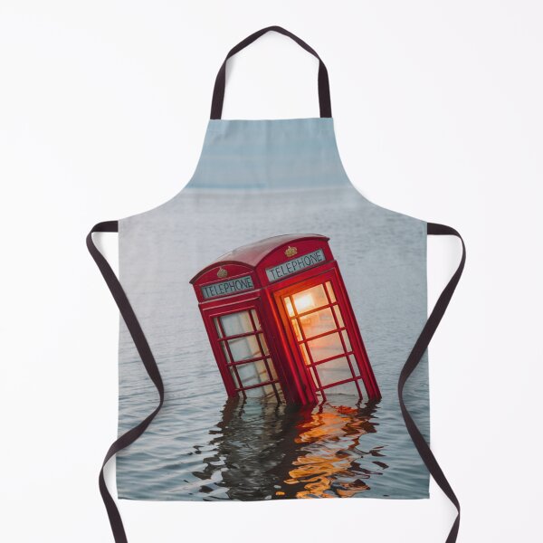 Item preview, Telephone Box In Water designed and sold by Patricks-Art.