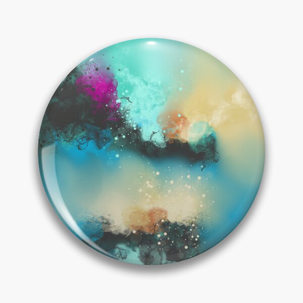 Item preview, Illumination Theory - Turquoise Purple Yellow Abstract designed and sold by Joey Santiago.