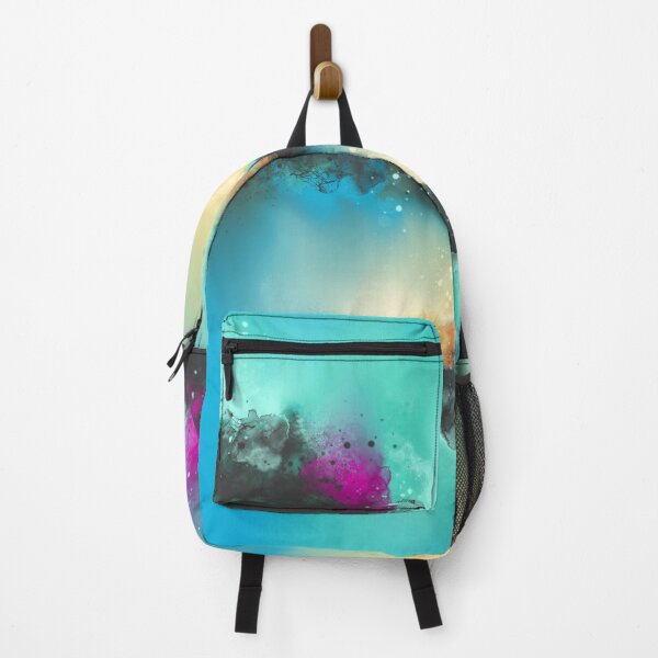 Item preview, Illumination Theory - Turquoise Purple Yellow Abstract designed and sold by Joey Santiago.