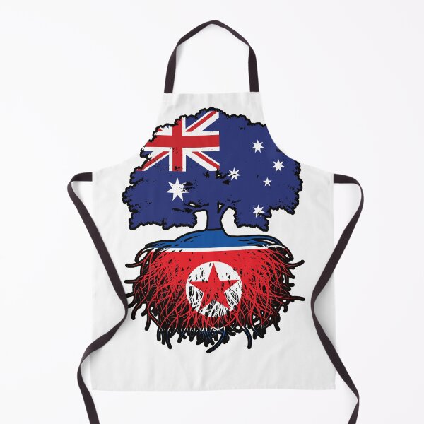 Item preview, North Korea North Korean Australian Australia Tree Roots Flag designed and sold by FlagX.