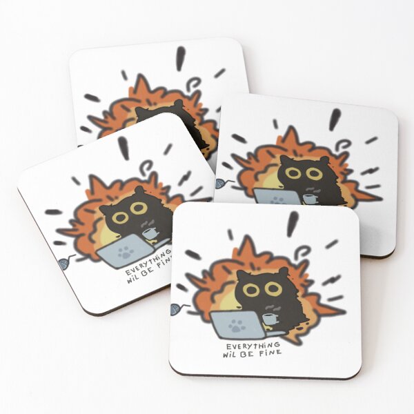 Item preview, Cat explosion designed and sold by Nanakona.