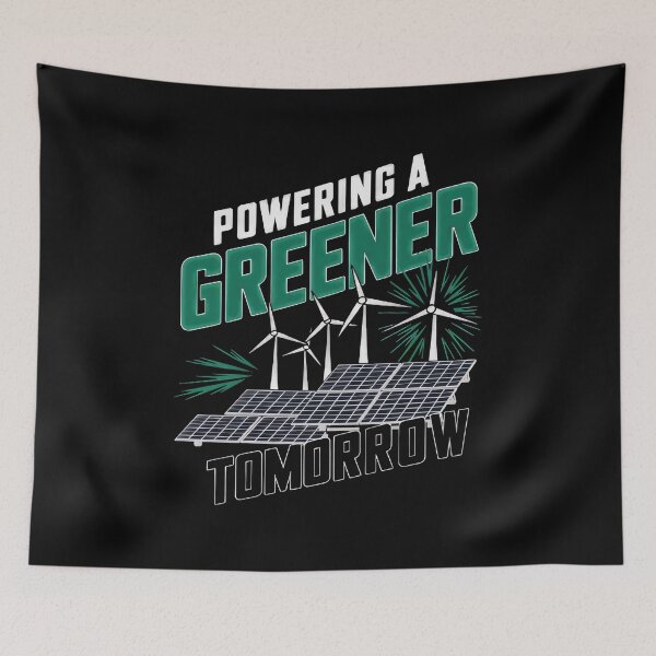 Item preview, Renewable Energy for a Greener Future designed and sold by artwaves.