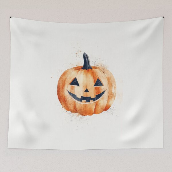 Item preview, Classic Jack-o'-lantern with spooky smile. designed and sold by MystiS.