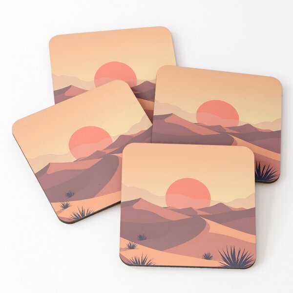 Item preview, Sunset Boho Landscape,Boho Wall Art,Abstract sunset landscape,Sun and Mountain designed and sold by vision45.