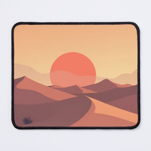 Item preview, Sunset Boho Landscape,Boho Wall Art,Abstract sunset landscape,Sun and Mountain designed and sold by vision45.