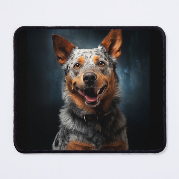Item preview, Smiling Australian Cattle Dog designed and sold by PetsArt.