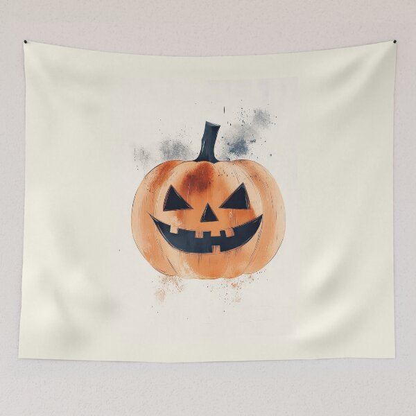 Item preview, Classic Jack-o'-lantern with spooky smile. designed and sold by MystiS.