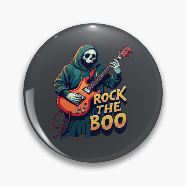 Item preview, Rock the Boo - Halloween Skeleton Guitar Design designed and sold by InkredibleZ.