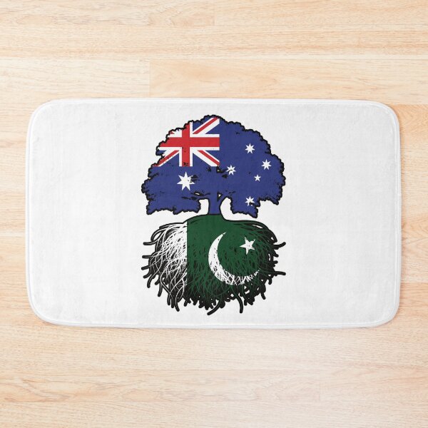 Item preview, Pakistan Pakistani Australian Australia Tree Roots Flag designed and sold by FlagX.