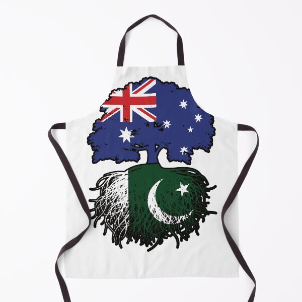 Item preview, Pakistan Pakistani Australian Australia Tree Roots Flag designed and sold by FlagX.