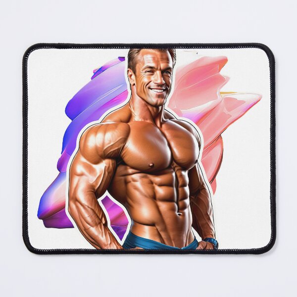 Item preview, New Series: Bodybuilder Sticker #50 designed and sold by ForeverPrintsOK.