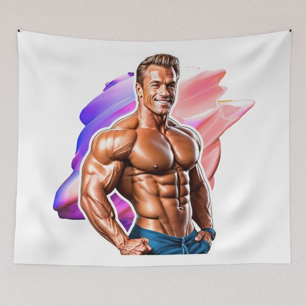 Item preview, New Series: Bodybuilder Sticker #50 designed and sold by ForeverPrintsOK.