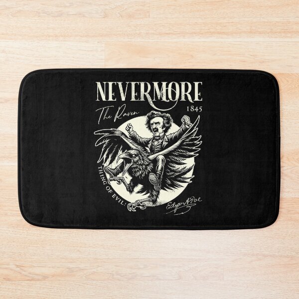 Item preview, Edgar Allan Poe Nevermore Quoth The Raven designed and sold by PoeandCoLit.