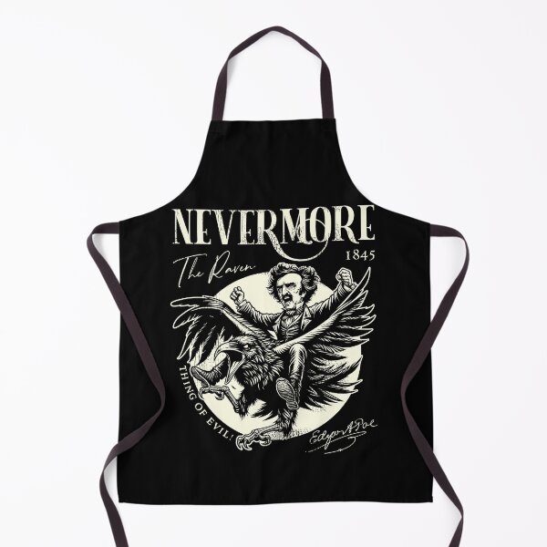Item preview, Edgar Allan Poe Nevermore Quoth The Raven designed and sold by PoeandCoLit.